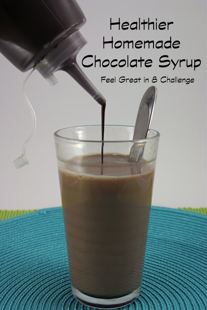 Healthier Homemade Chocolate Syrup | Feel Great in 8