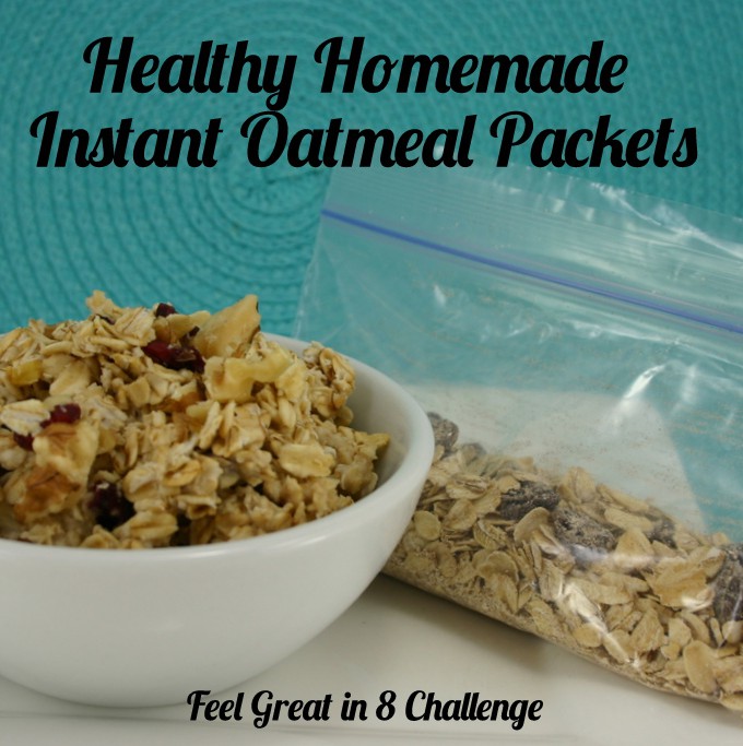 Healthy Homemade Instant Oatmeal Pancakes | Feel Great in 8