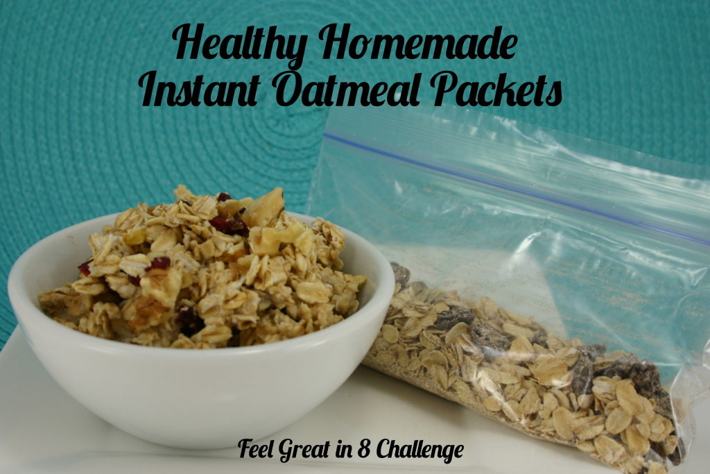 Healthy Homemade Instant Oatmeal Pancakes | Feel Great in 8