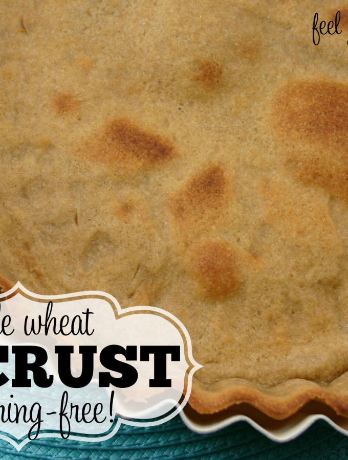 You'll love this Healthy Whole Wheat - Shortening Free Pie Crust | Feel Great in 8 #healthy #recipe #piecrust