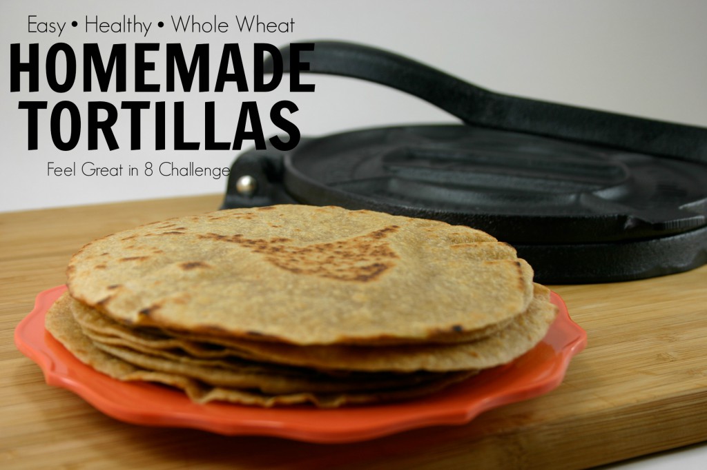 Homemade Whole Wheat Tortillas