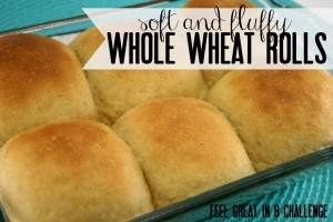 Get the recipe and all the tips and tricks for making homemade 100% whole wheat dinner rolls that are soft, fluffy and delicious! #homemade #bread #wholewheat #rolls #healthy