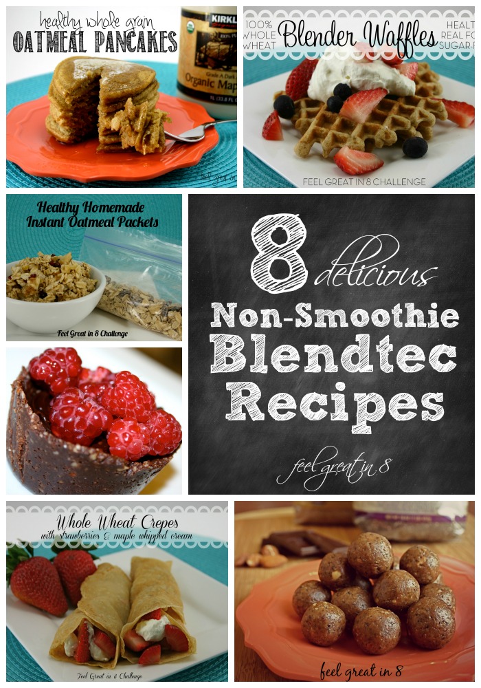 There are so many fun ways to use a Blendtec blender besides just for smoothies! Checkout this list of 8 delicious, healthy non-smoothie Blendtec recipes. #healthy #recipes