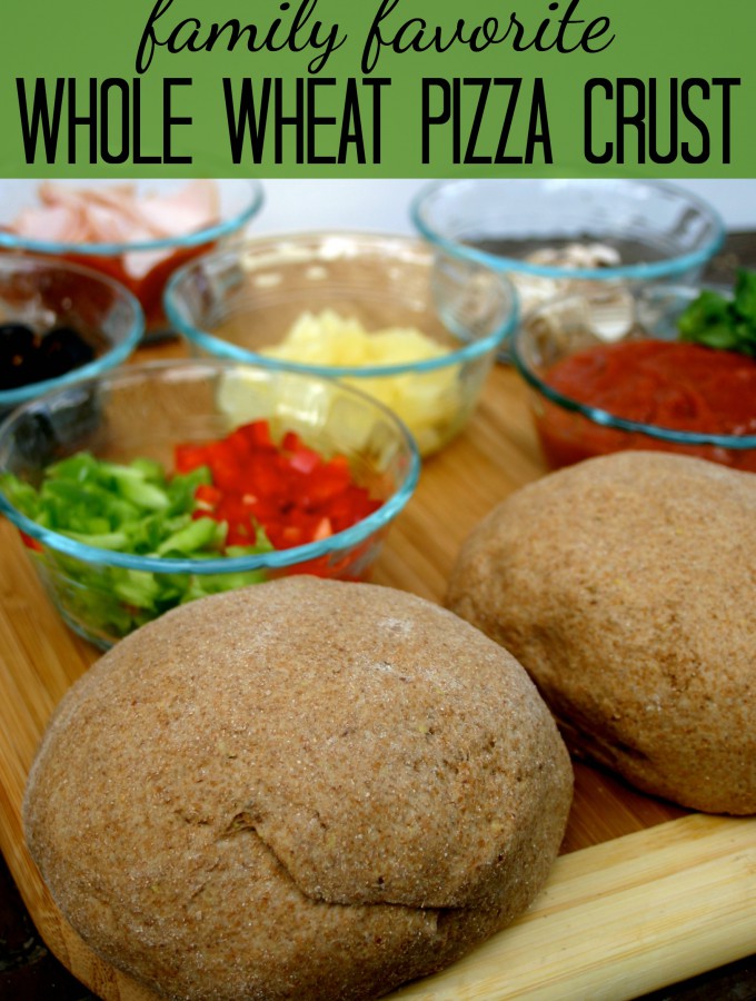 This healthy whole wheat pizza crust is crispy on the outside, soft on the inside, and packed with whole grains and flaxseeds. | Feel Great in 8