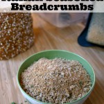 You won't believe how simple it is to make homemade italian seasoned breadcrumbs! Quick, easy, and healthy! #healthy #easy #breadcrumbs