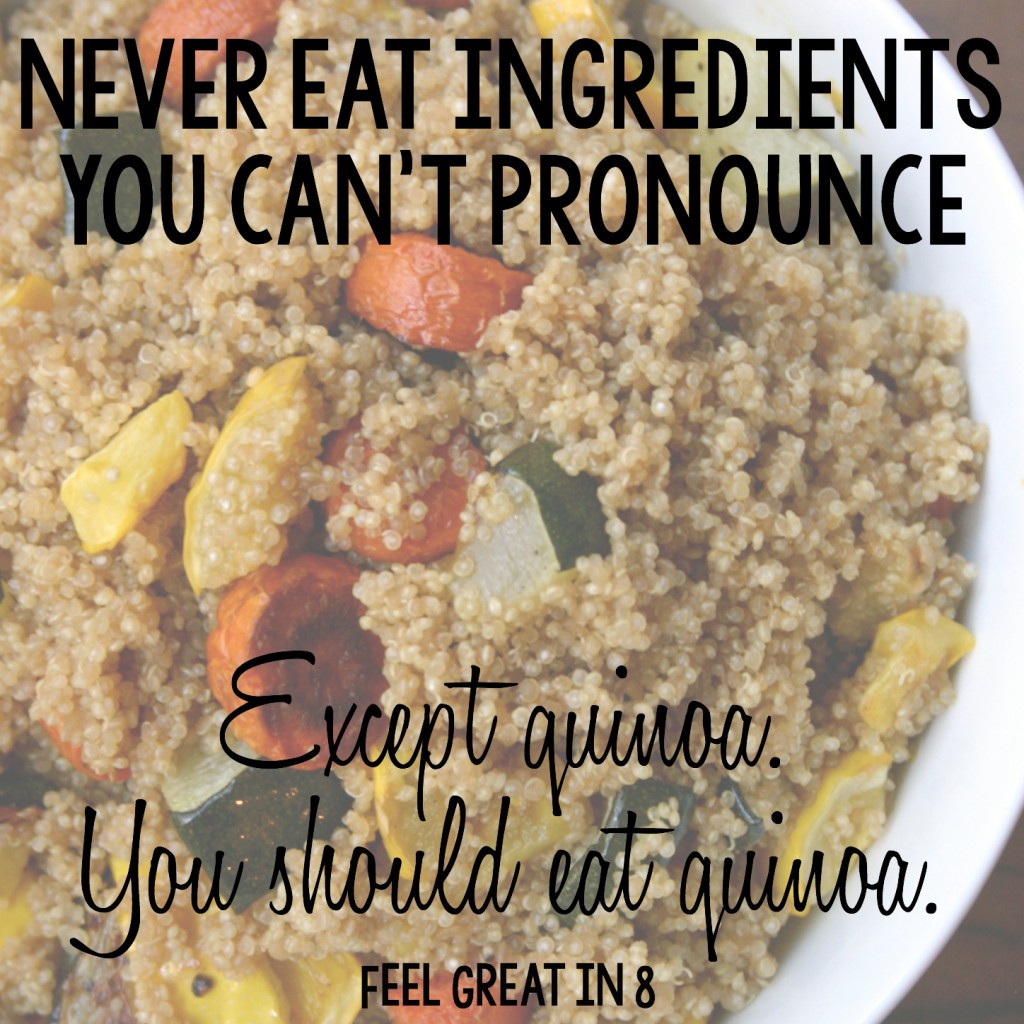 Eat Quinoa | Feel Great in 8