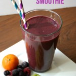 We haven't been sick since we started drinking this Immune Boosting Smoothie! We are finally staying healthy and I'm seriously going to be making this smoothie every day this winter! | Feel Great in 8 #healthy #recipe #smoothie