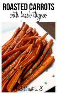 Roasted Carrots & Fresh Thyme 2