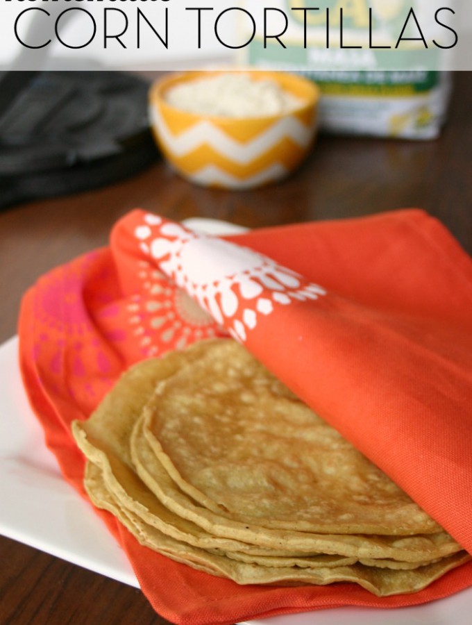These Homemade Corn Tortillas are quick, easy, healthy, and taste so much better than store bought! Once you try this recipe, you'll never go back! | Feel Great in 8 - Healthy Real Food Recipes