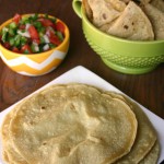 You'll love the healthy homemade versions of these mexican food favorites - homemade tortillas & baked tortilla chips! | Feel Great in 8 - Healthy Real Food Recipes