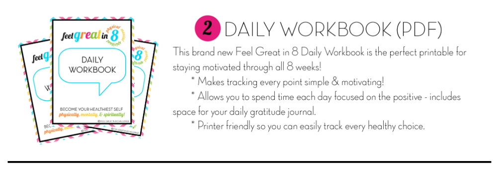 8 WEEK CHALLENGE - Feel Great in 8 Blog