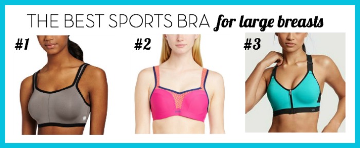 compression sports bras for large breasts