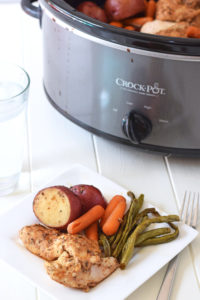 10 Healthy Slow Cooker Recipes - These healthy slow cooker (i.e. CrockPot) dinner recipes are easy, delicious, family-friendly, and designed to help you stay on track with your healthy goals!