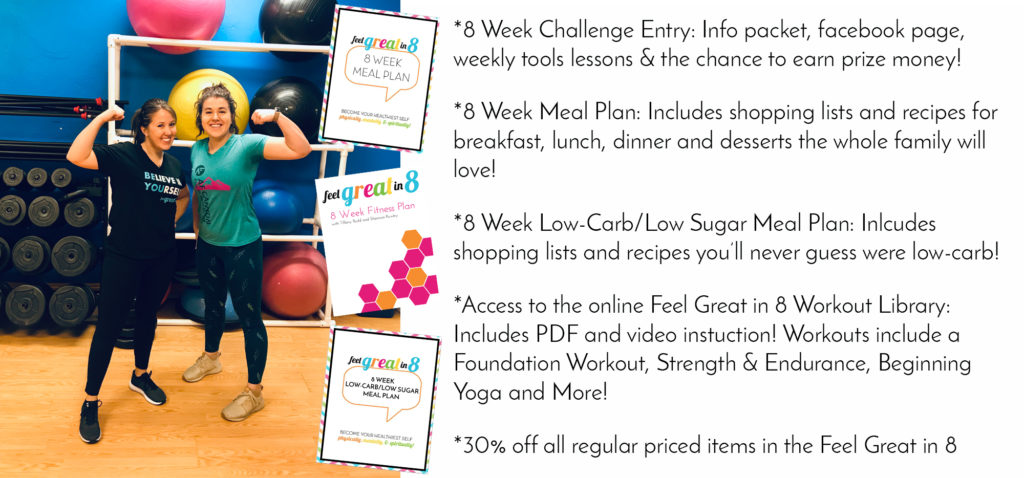 8 WEEK CHALLENGE - Feel Great in 8 Blog